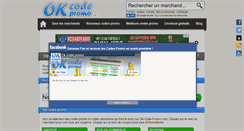 Desktop Screenshot of ok-code-promo.com